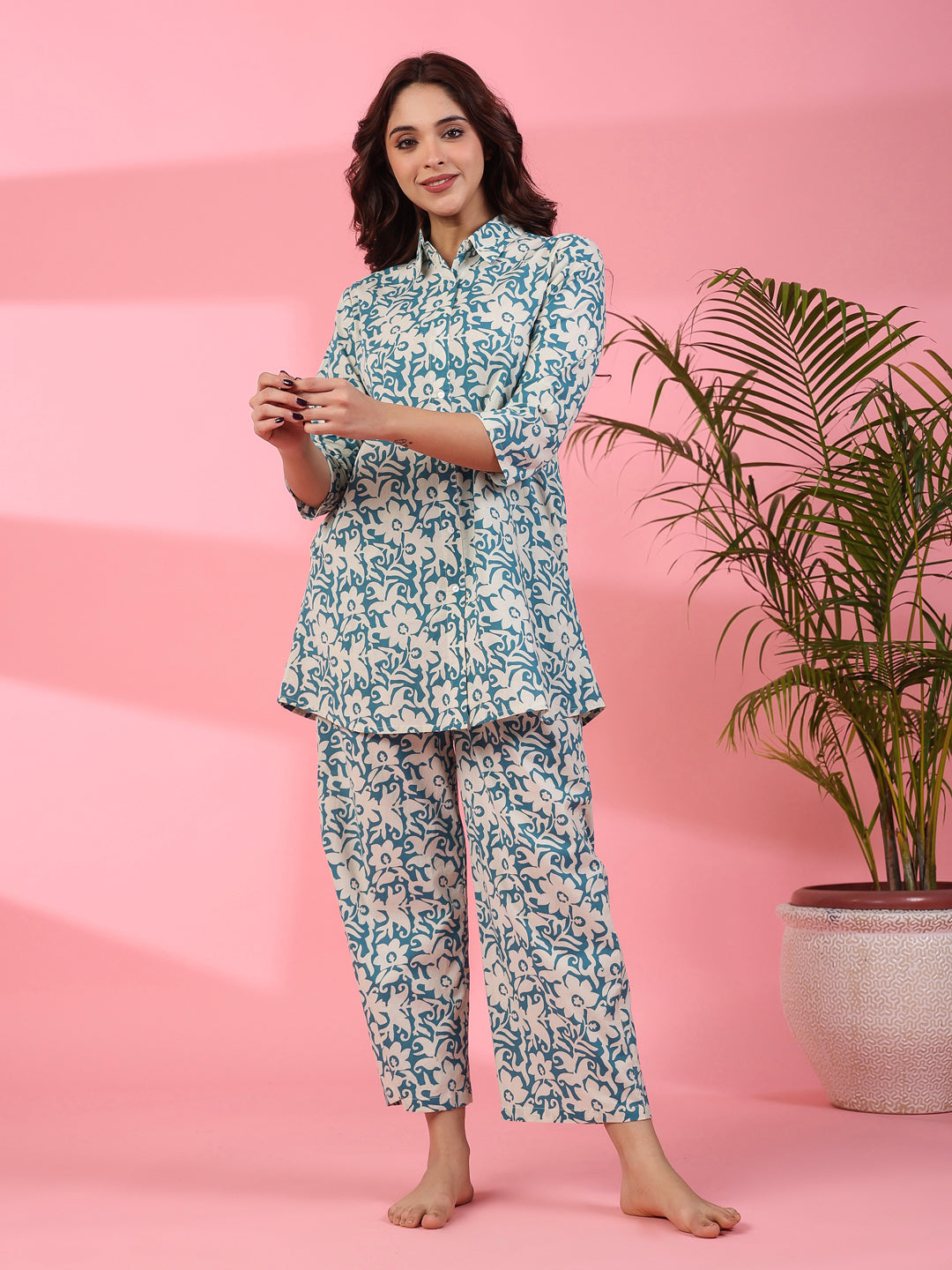 Cornflower Cotton  Co-ord set