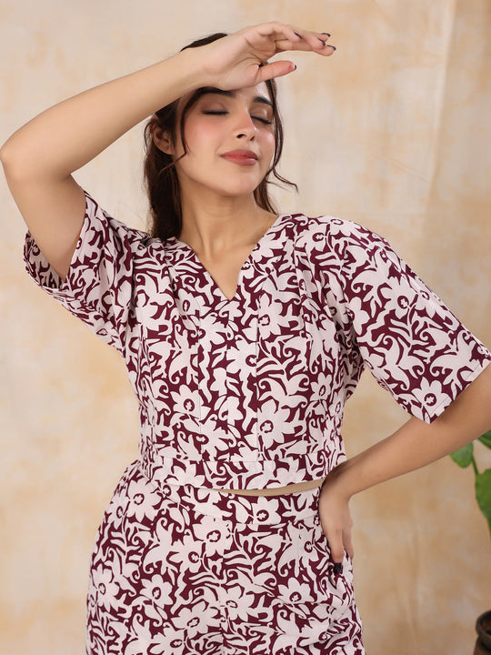 Women Pure Cotton Night Suit