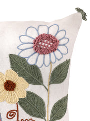 Cotton Multi Colour Floral Cushion Covers