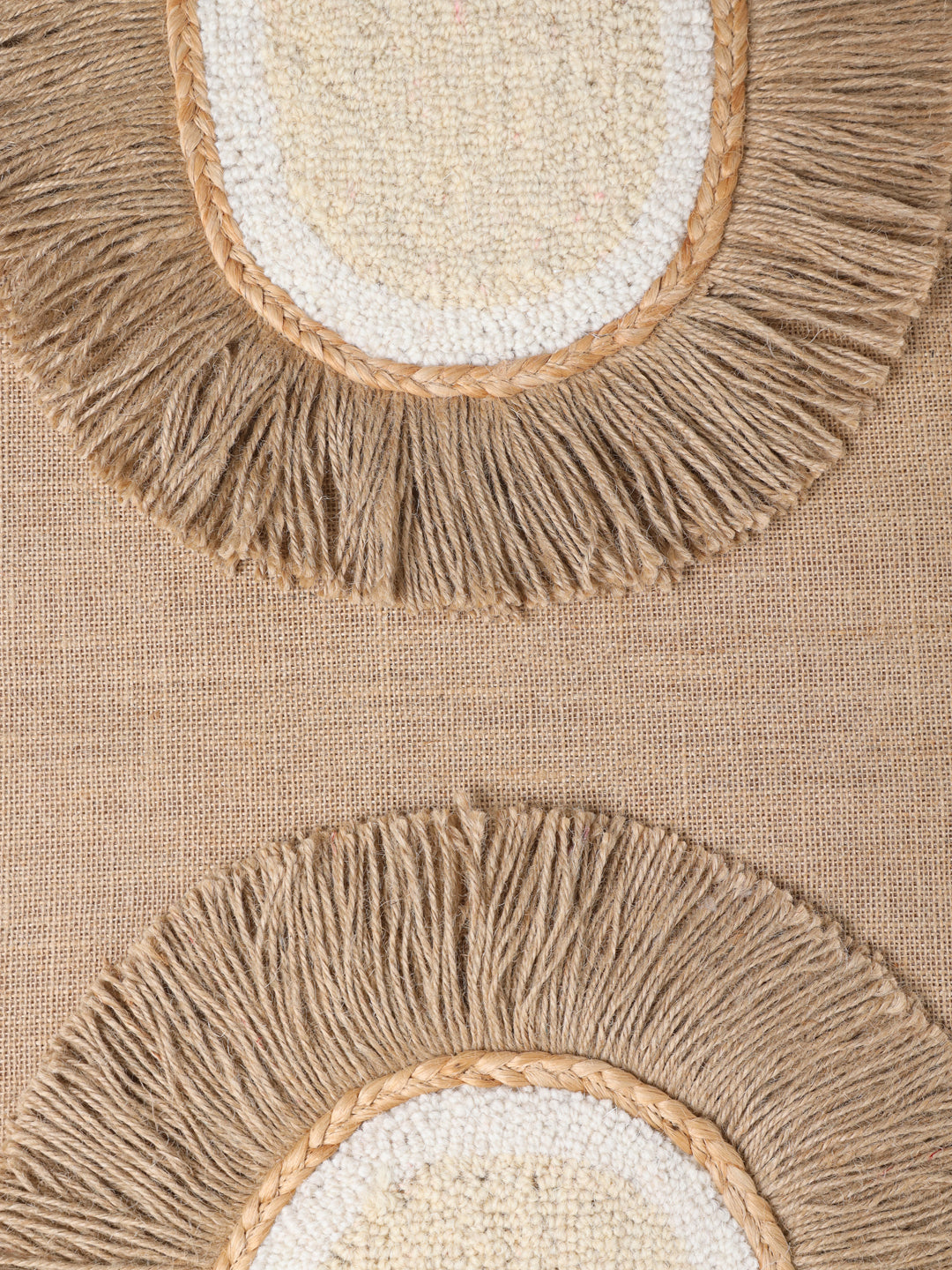 Hand made jute wall art