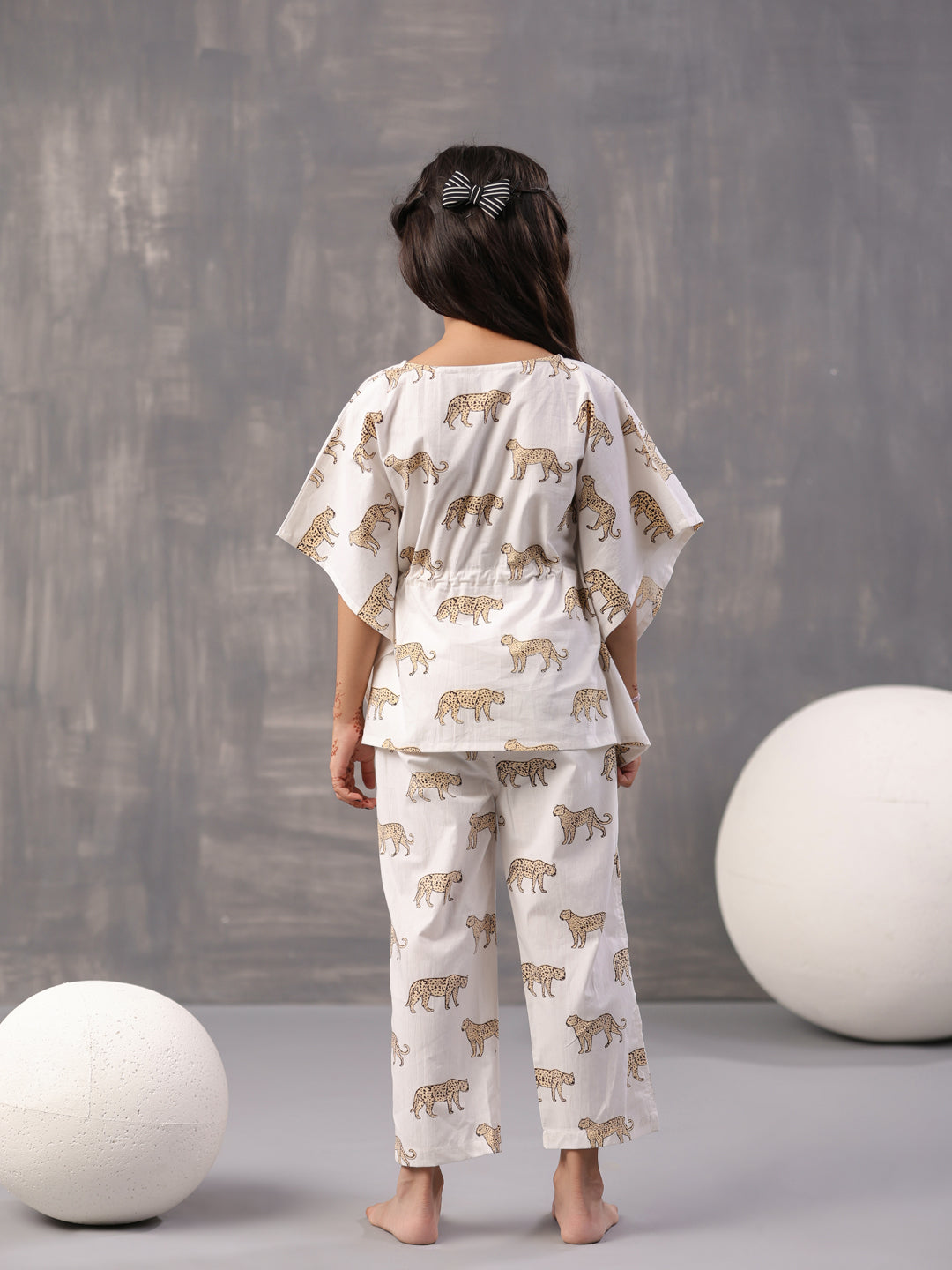 Animal Printed Cotton Kids Night Suits