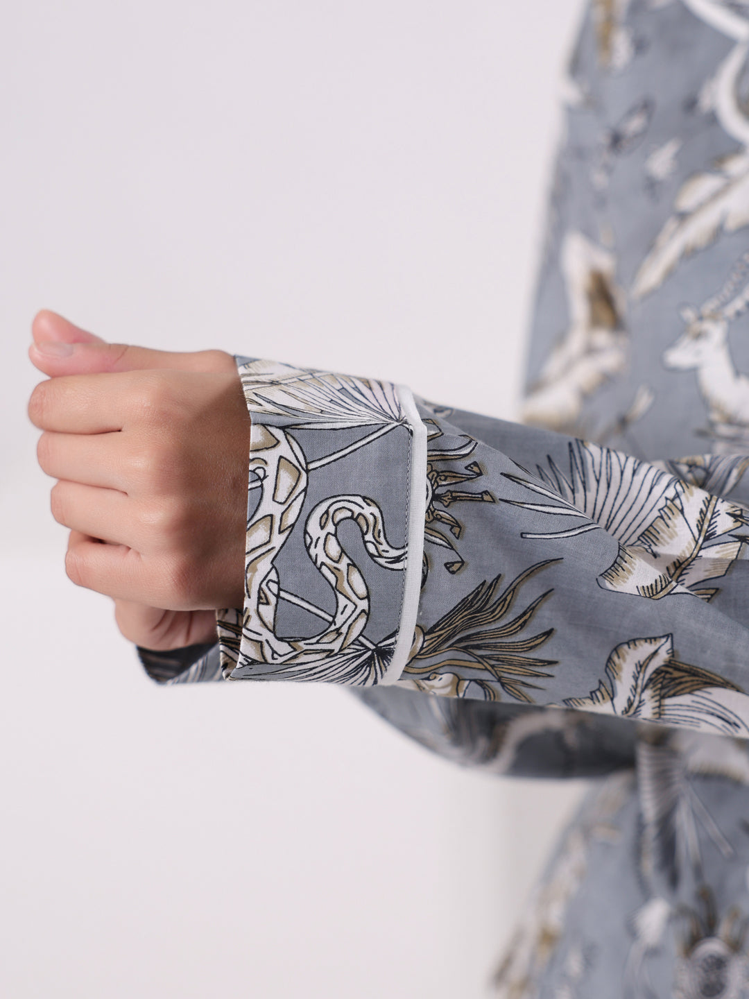 Animal Printed Night Suit Set for Women