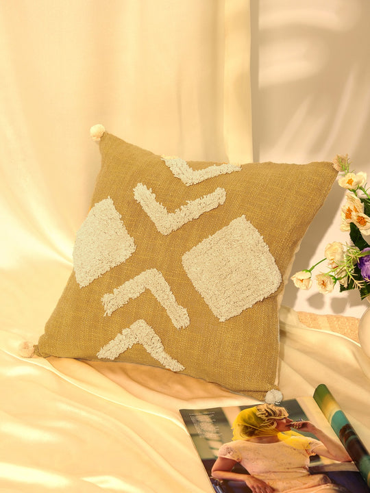 Cotton Handtufted cushion cover