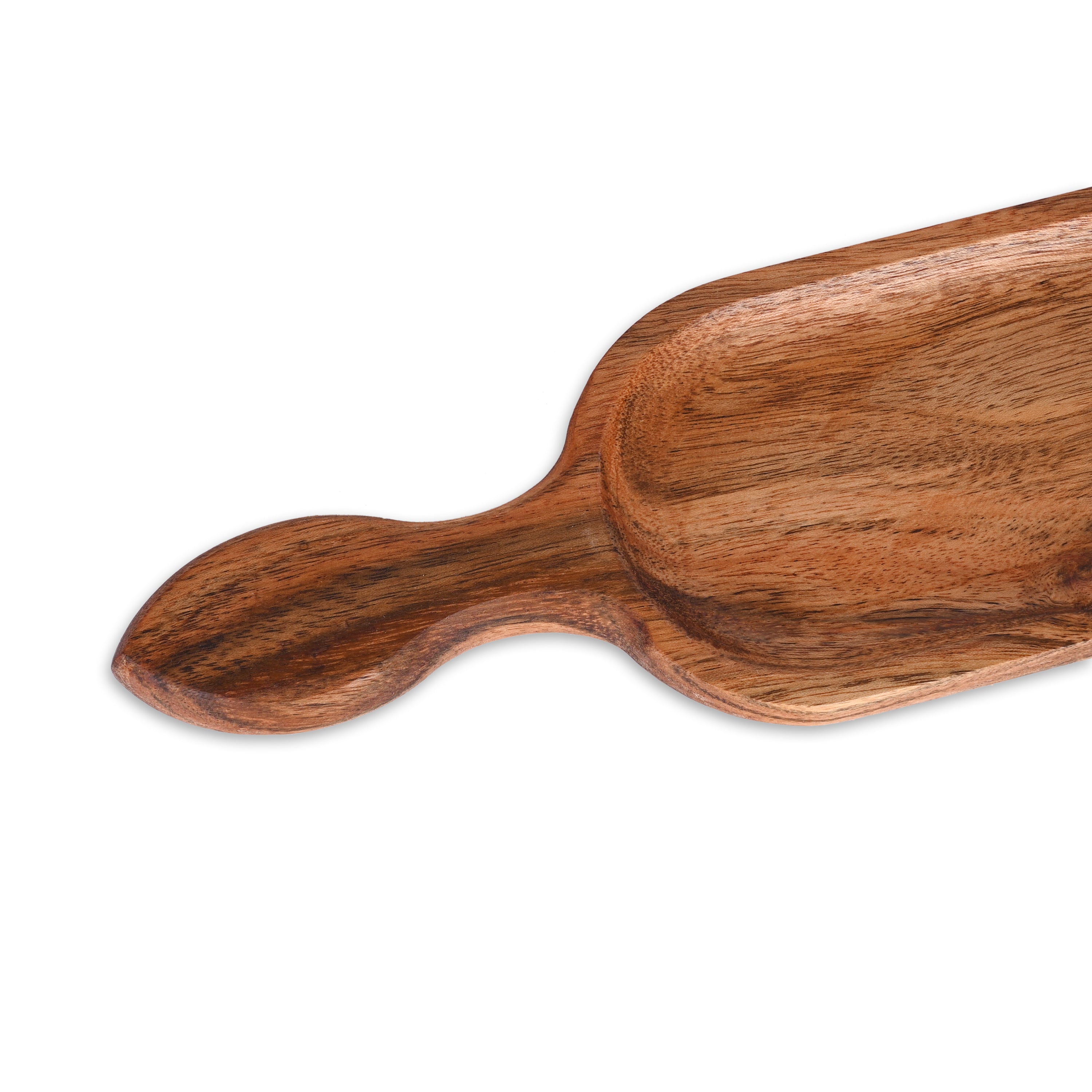 Acacia Wood Paddle Serving Tray