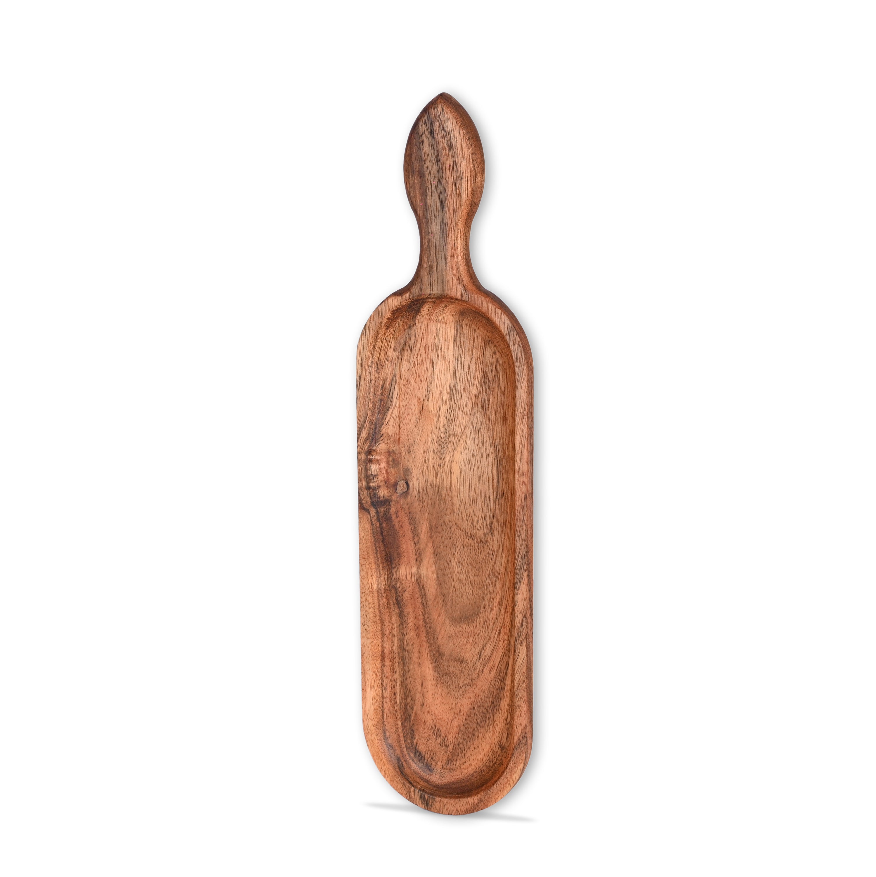 Acacia Wood Paddle Serving Tray