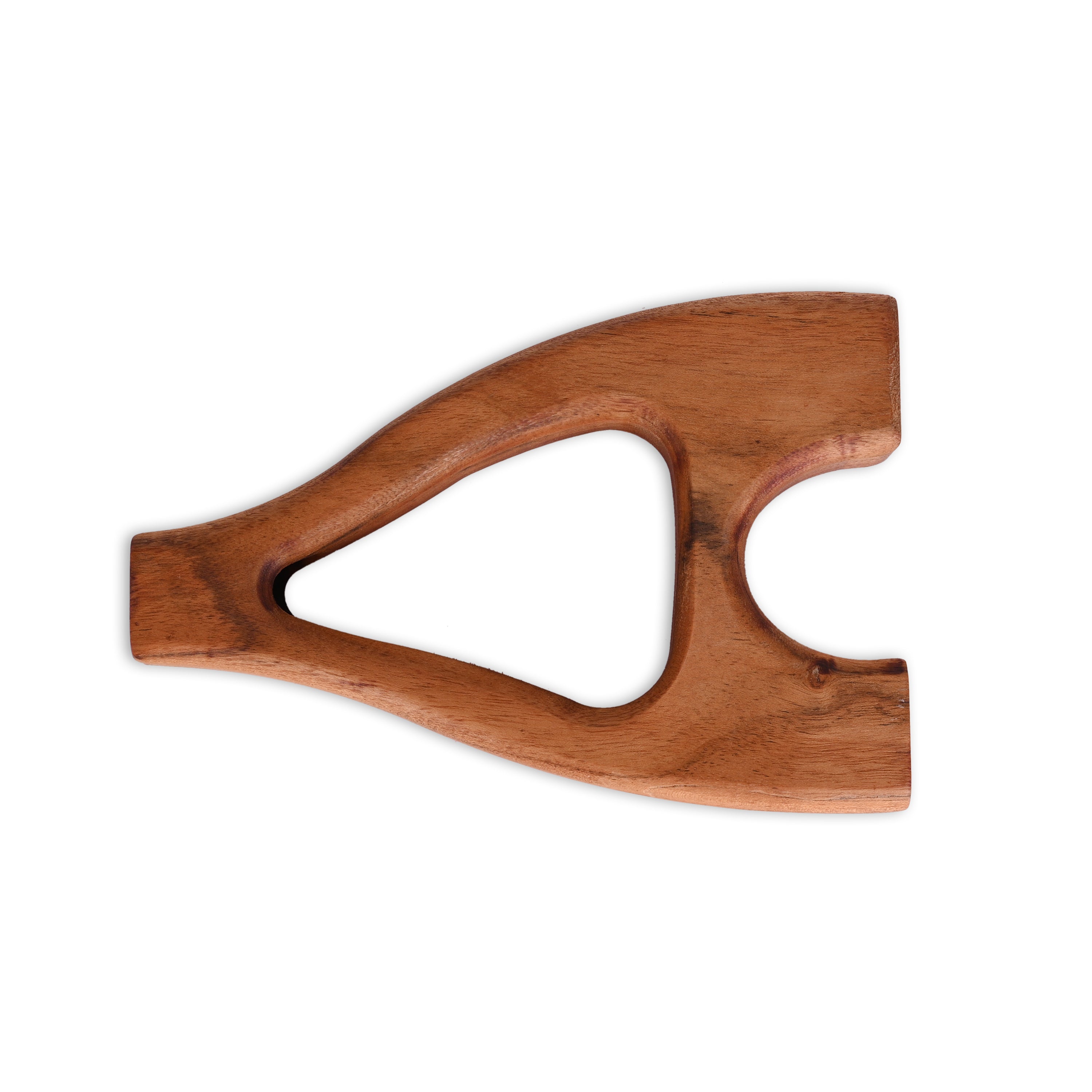 Natural Acacia Wood A Shaped Flower Holder