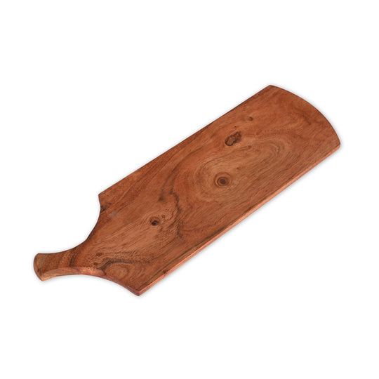 Acacia Wood Rustic Paddle Cutting Board