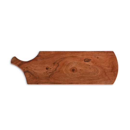 Acacia Wood Rustic Paddle Cutting Board