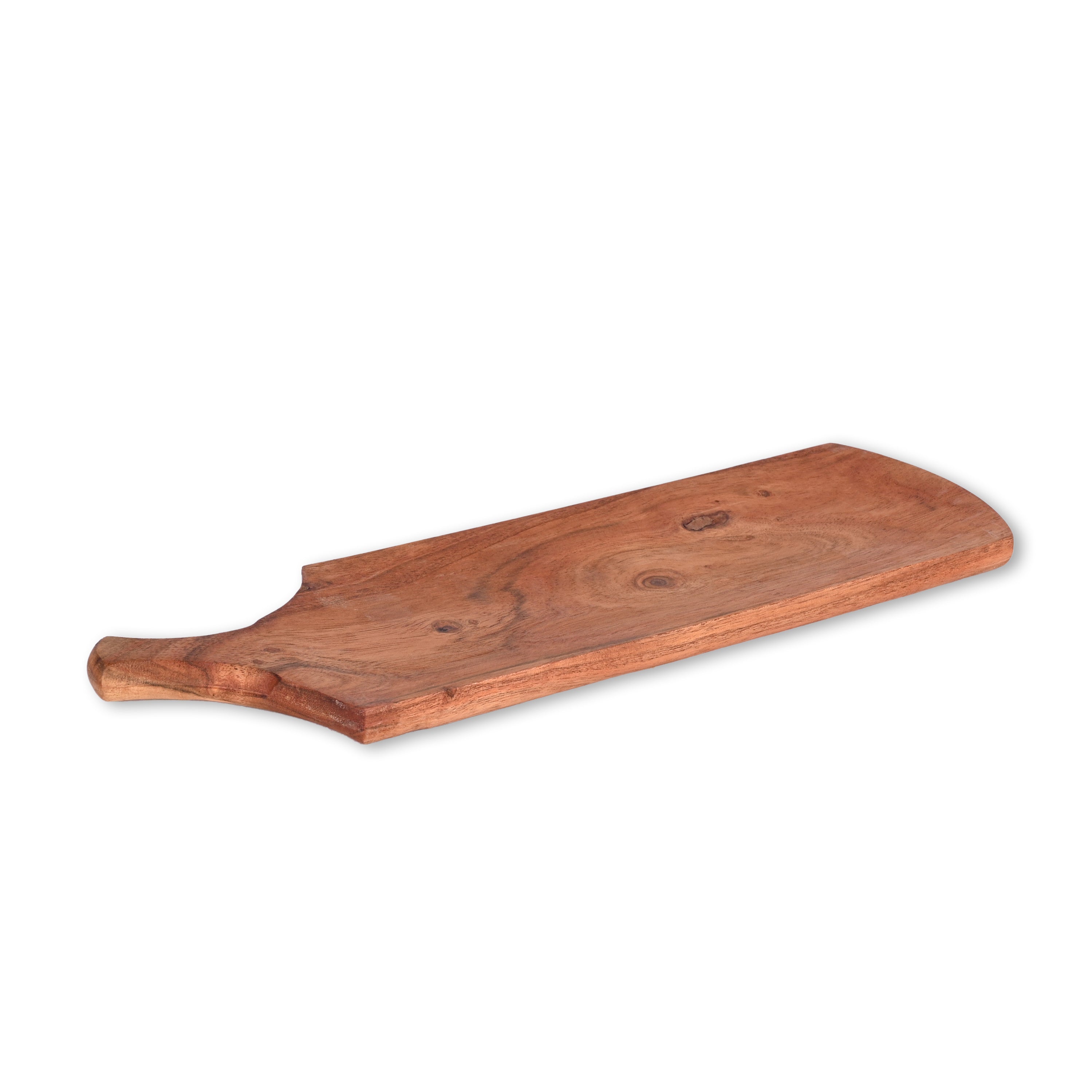 Acacia Wood Rustic Paddle Cutting Board
