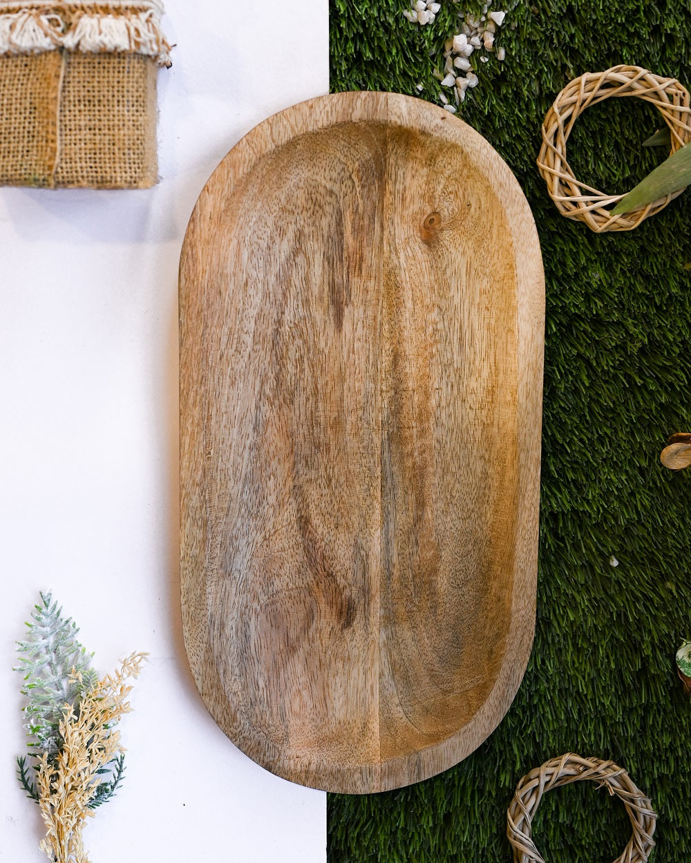 ROUND SERVING PLATTER