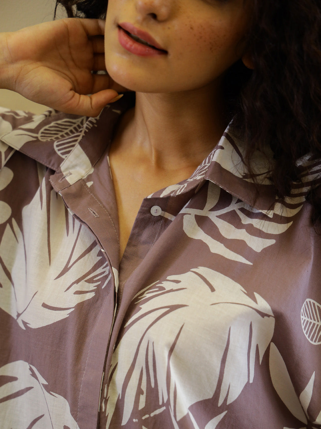Floral Printed Night Suit Set for Women