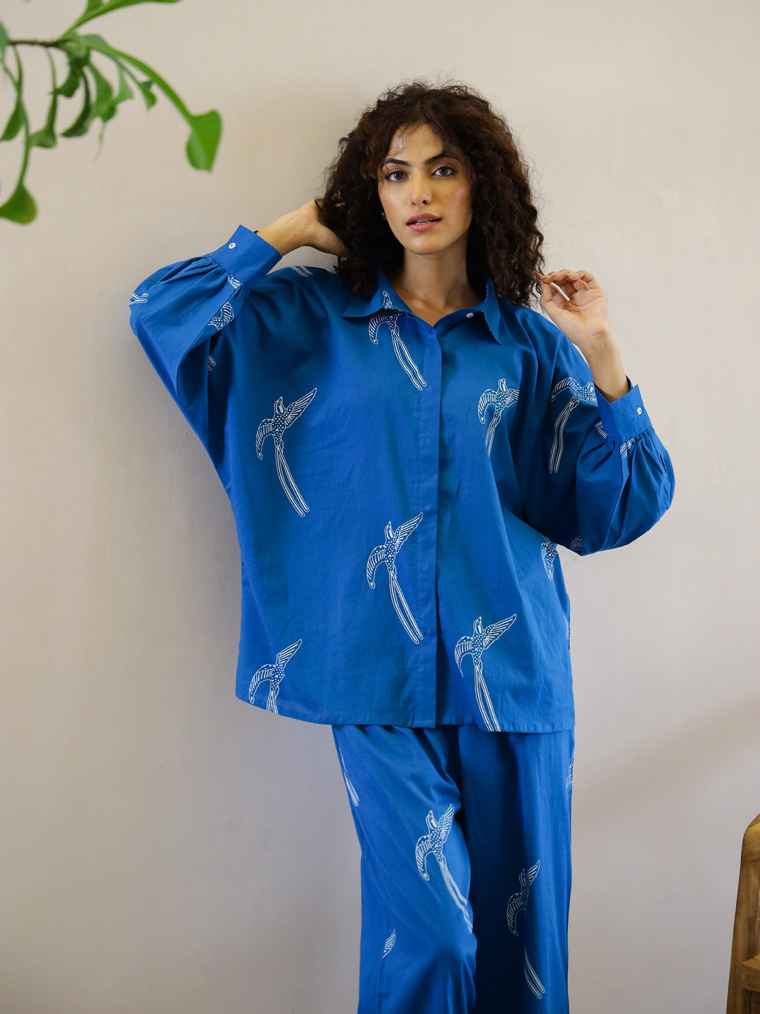 Cotton Printed Night Suit Set