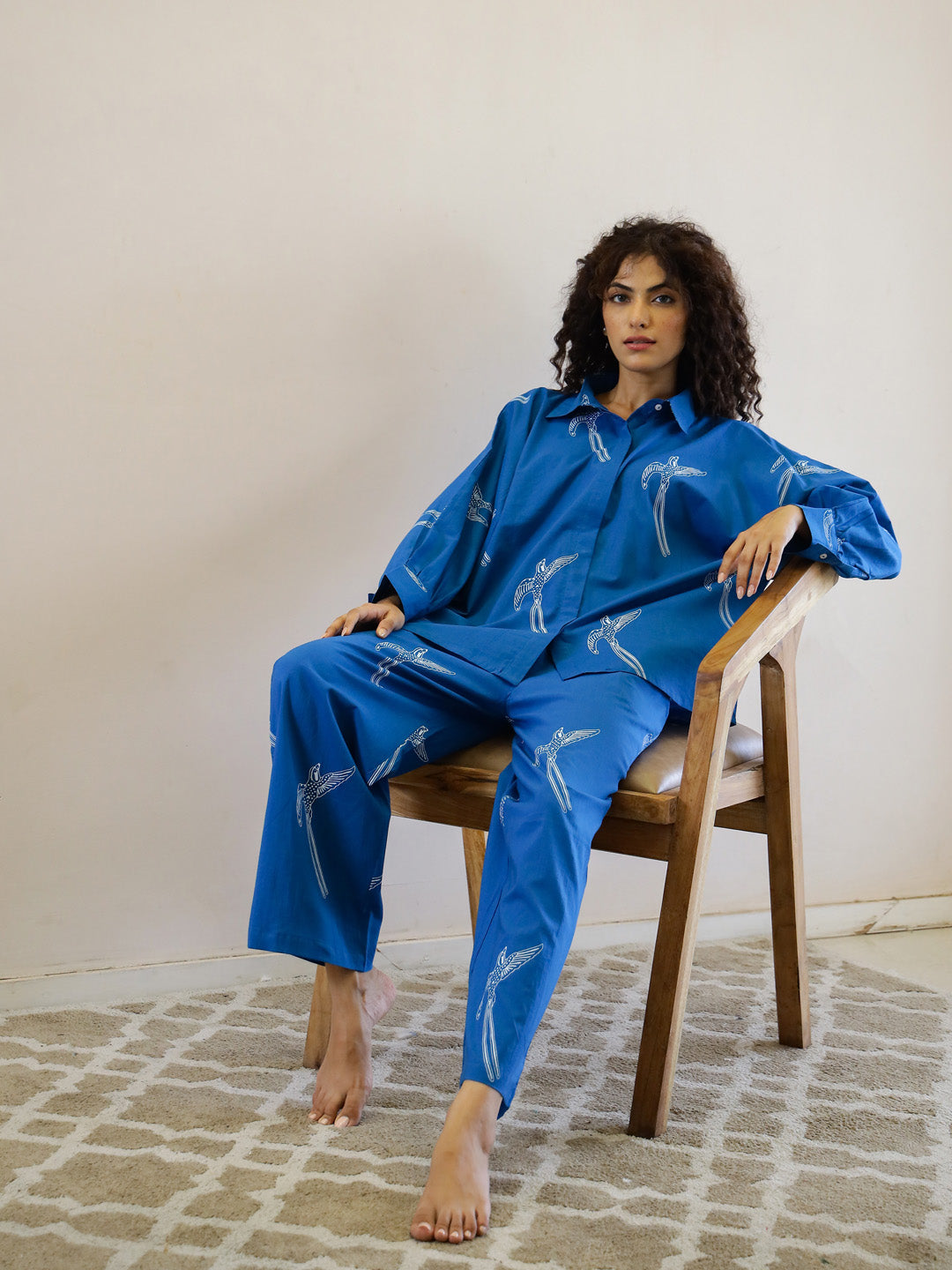 Cotton Printed Night Suit Set