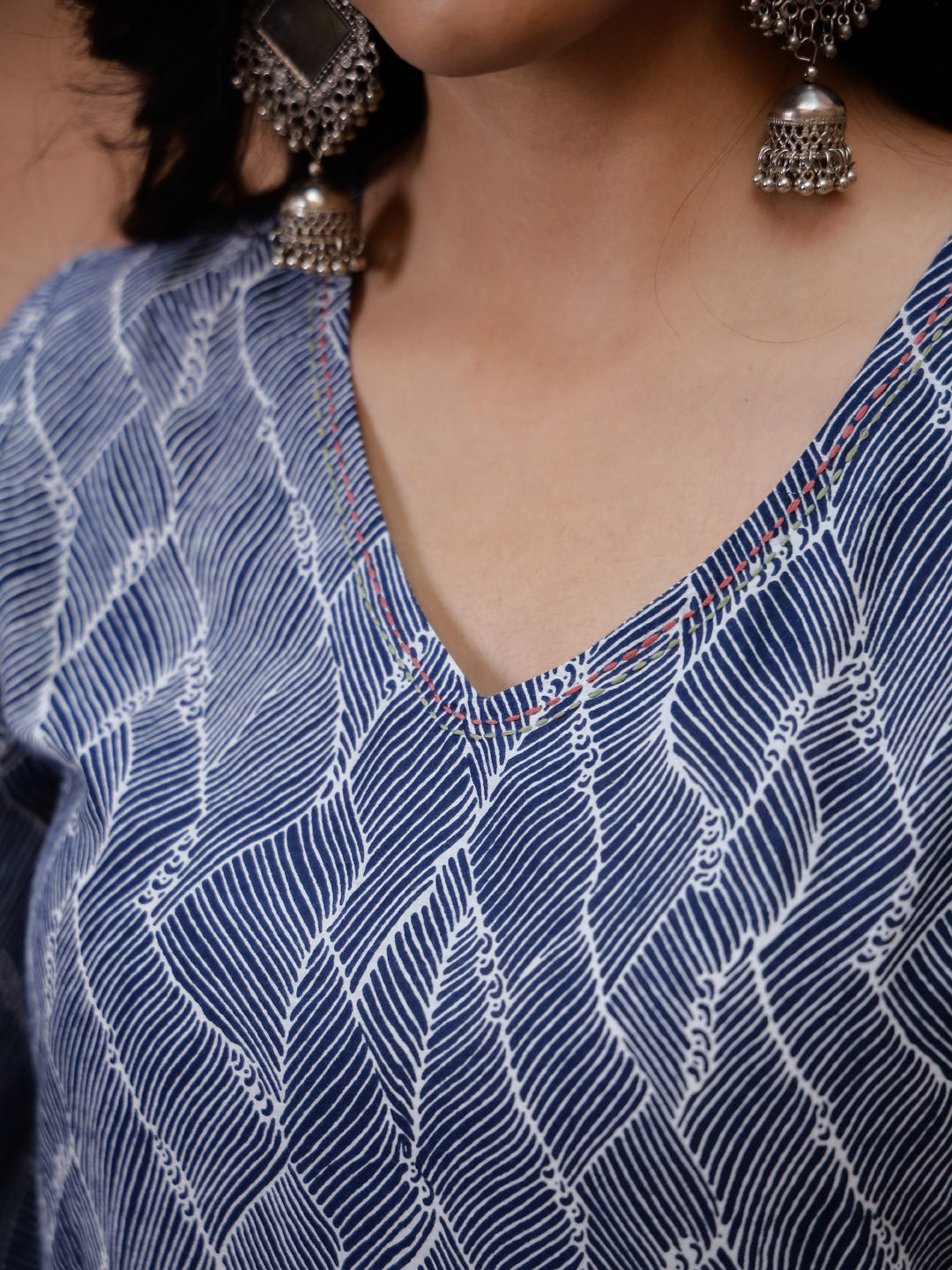 Floral Printed Kurta Set - SanskrutiHomes 
