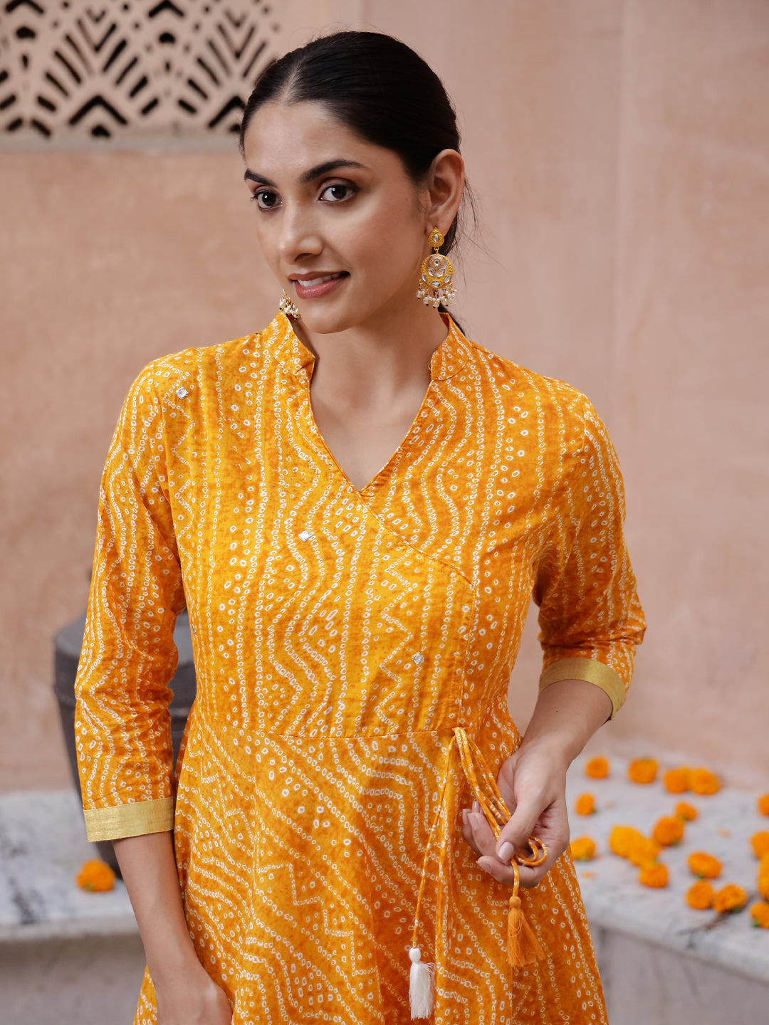 Printed Cotton Ethnic Dress