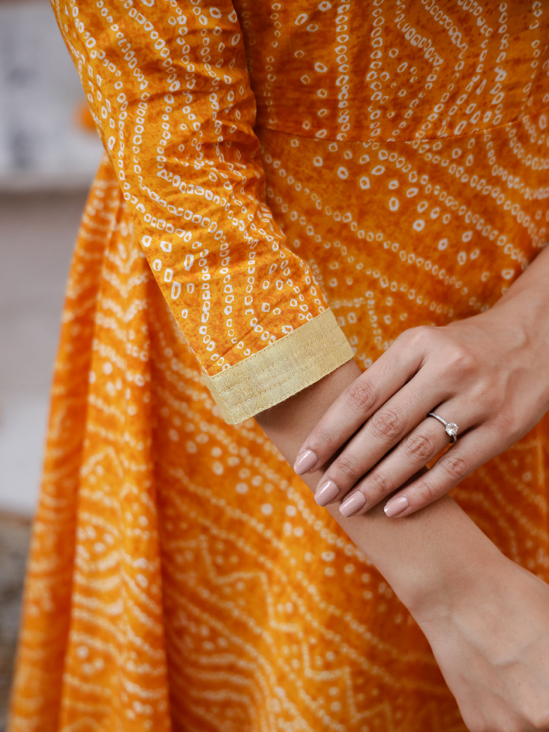 Printed Cotton Ethnic Dress