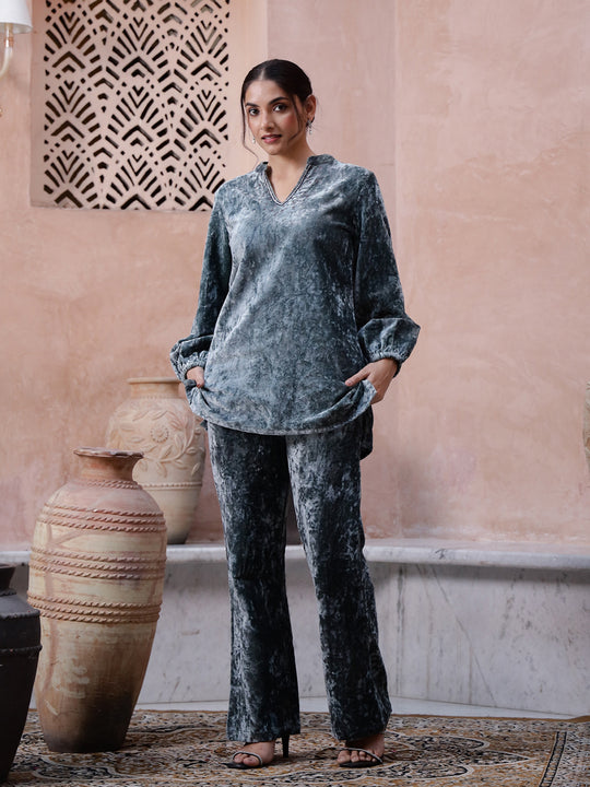 Solid Winter Co-ord Set