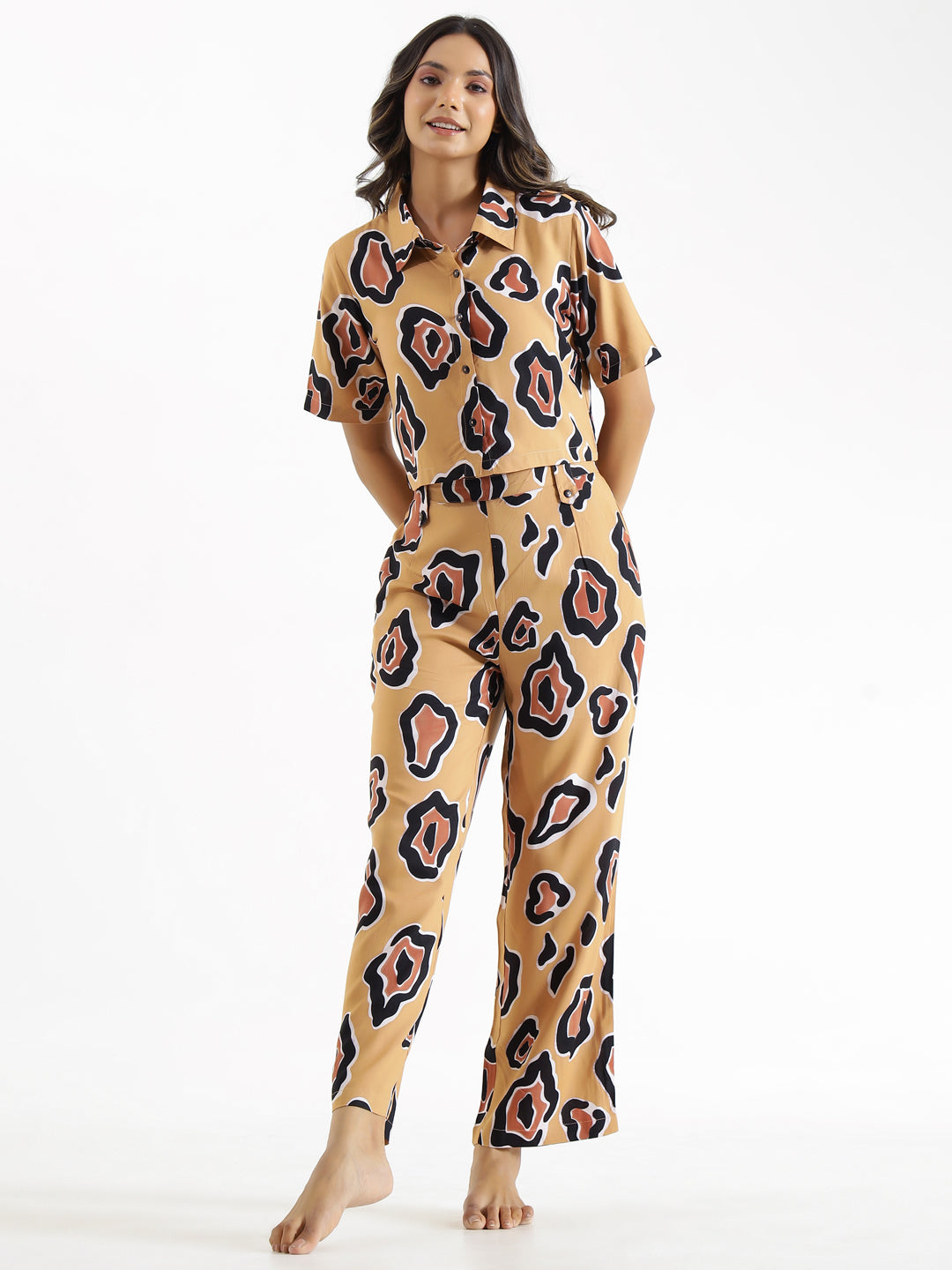 Women Viscose Rayon Night Suit