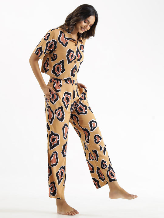 Women Viscose Rayon Night Suit