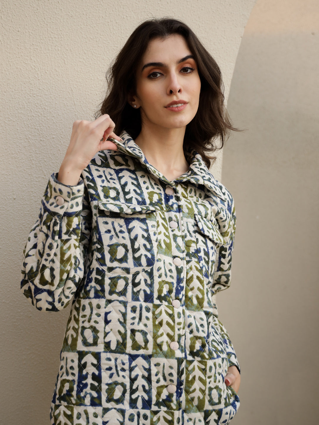 Multicolor Cotton Co-Ords Set For Women