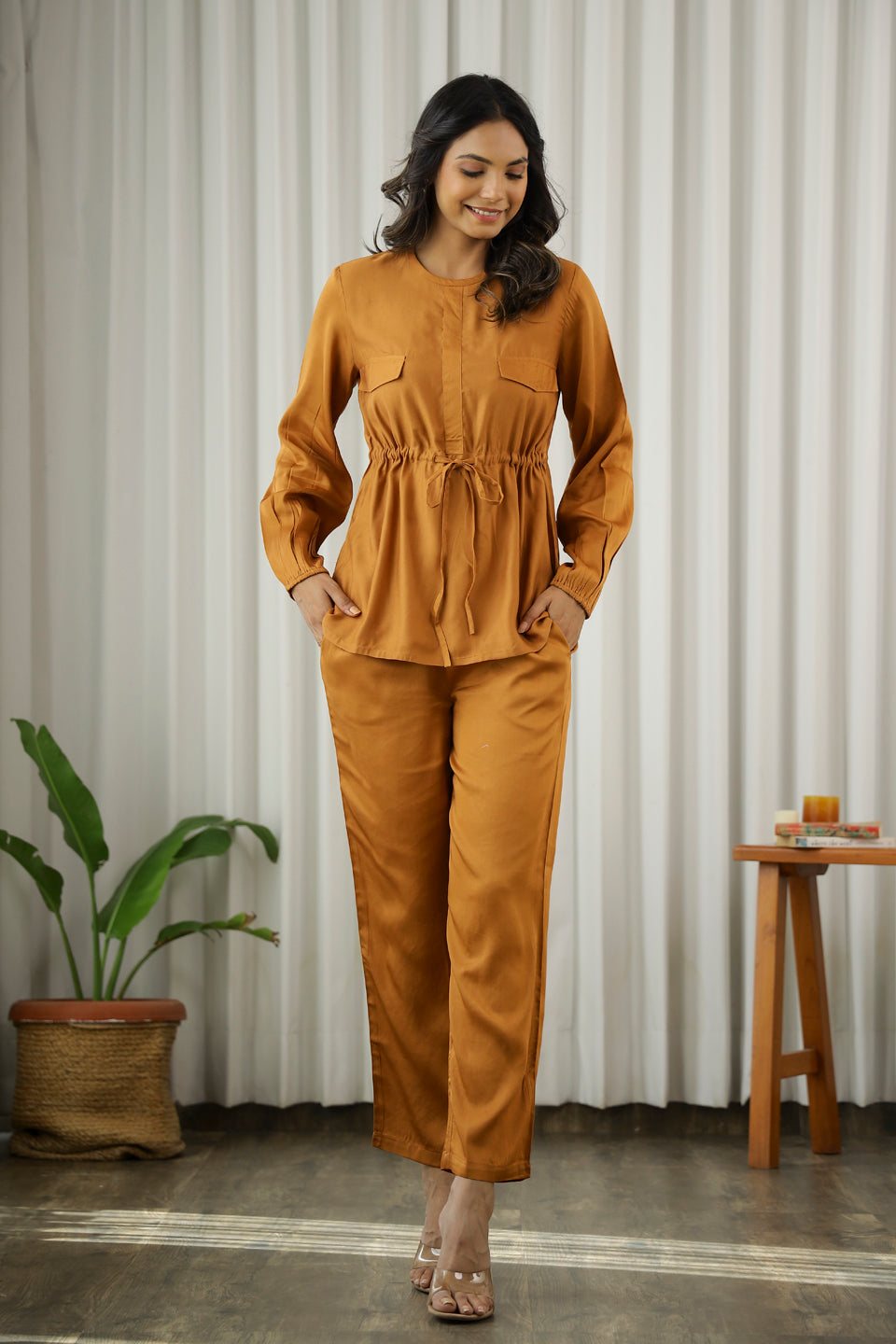 Ochre Modal Co-Ord Set