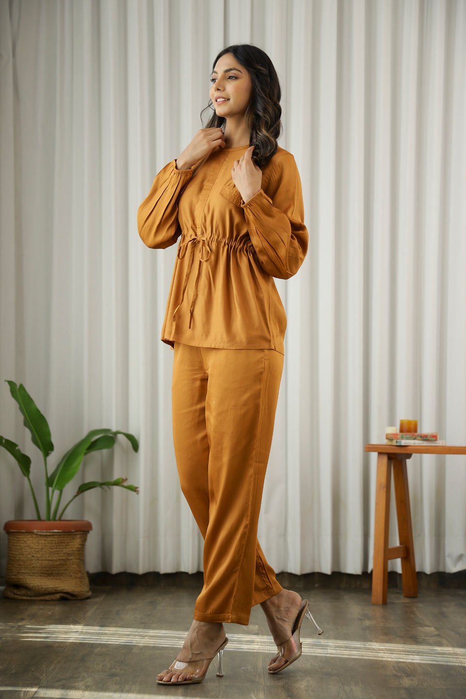 Ochre Modal Co-Ord Set