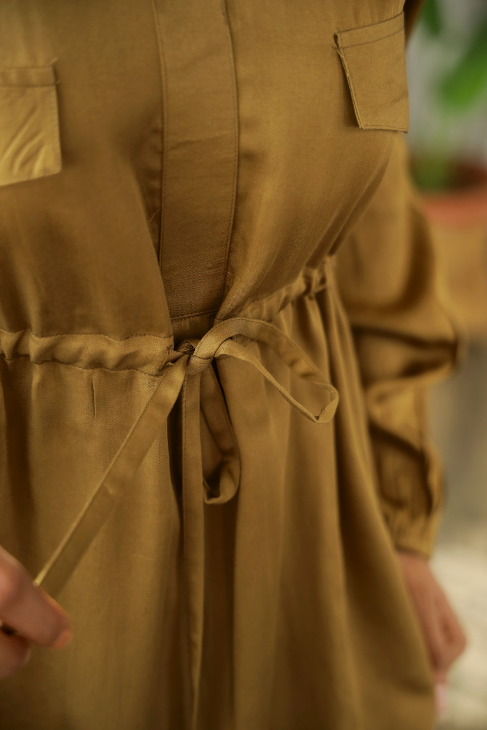 Olive Modal Co-Ord Set