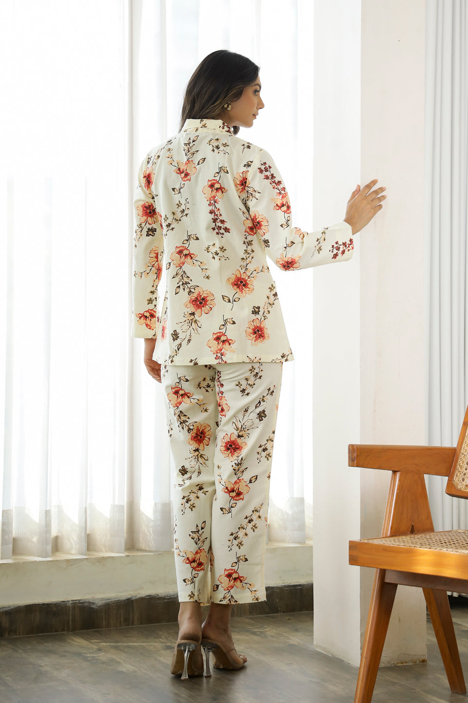 Floral leaf co-ord set