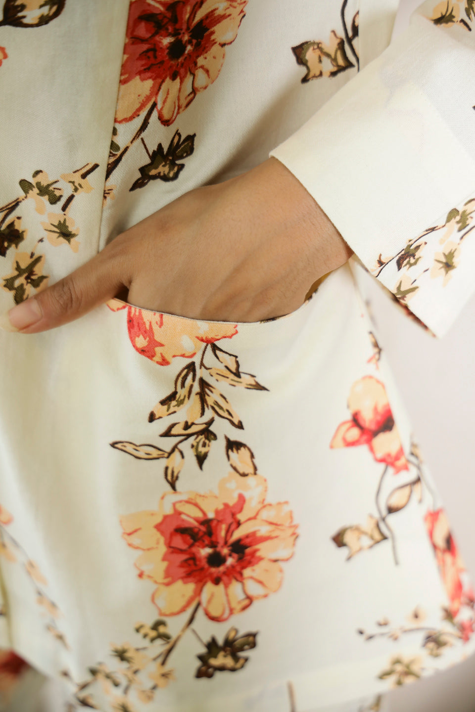 Floral leaf co-ord set