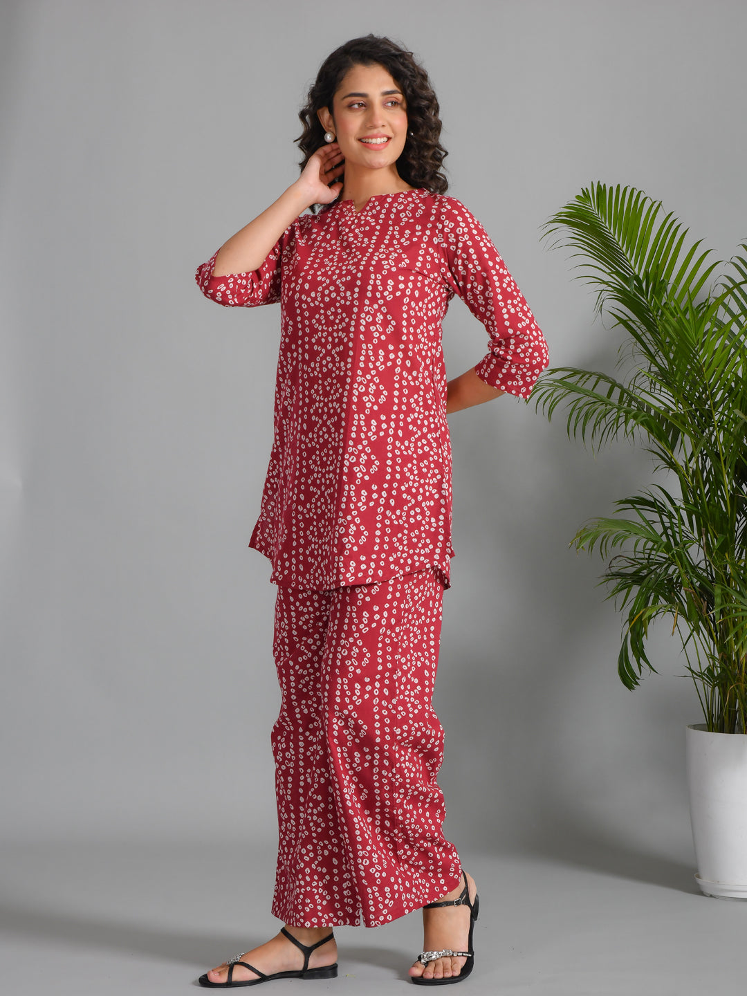 Bhandej printed coord sets