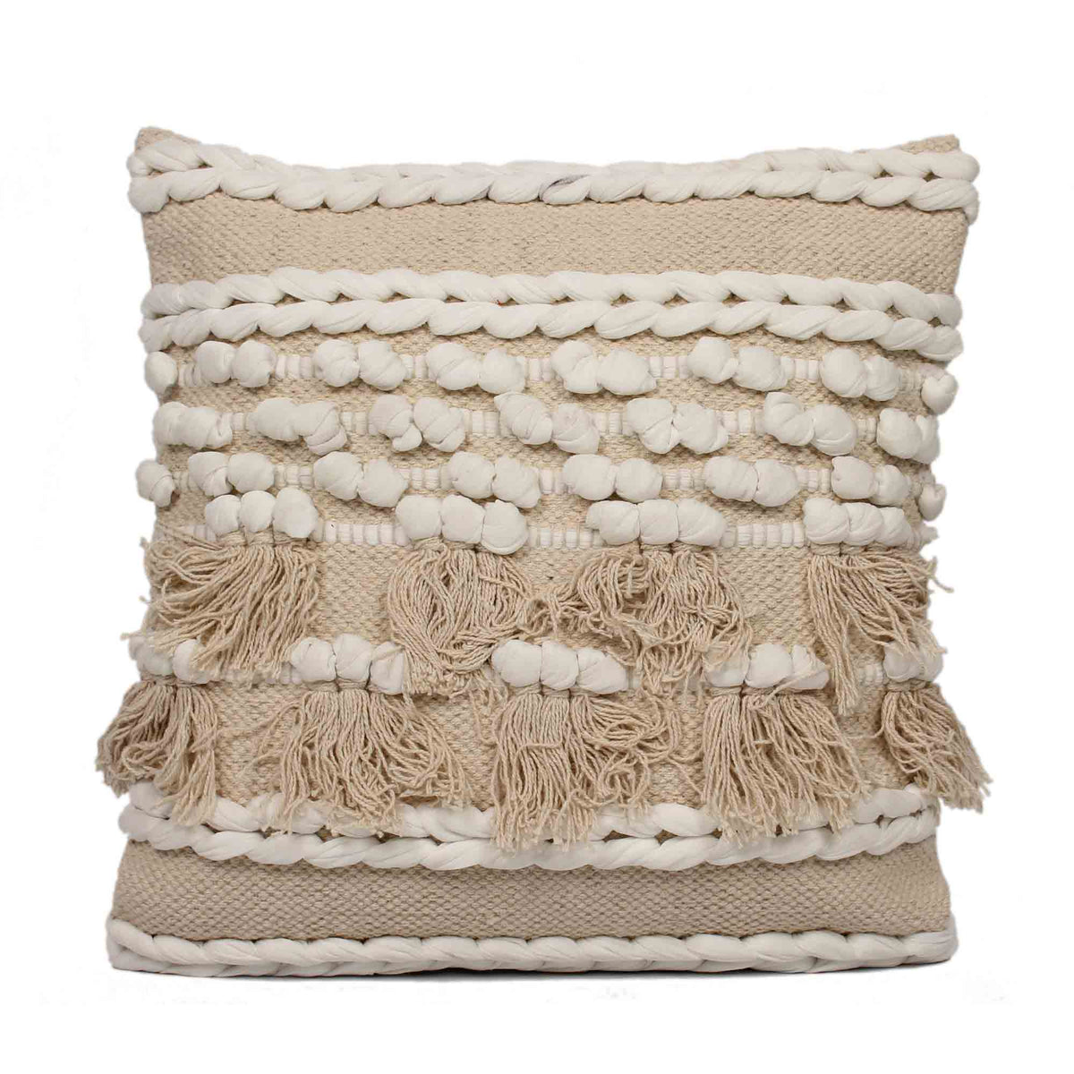 Hand-Made 100 % Cotton Woven Cushion Covers