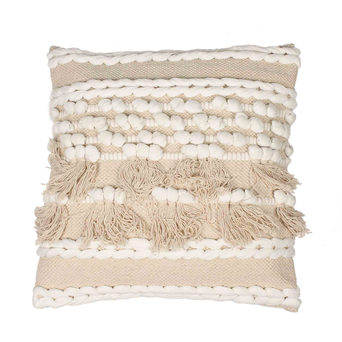 Hand-Made 100 % Cotton Woven Cushion Covers