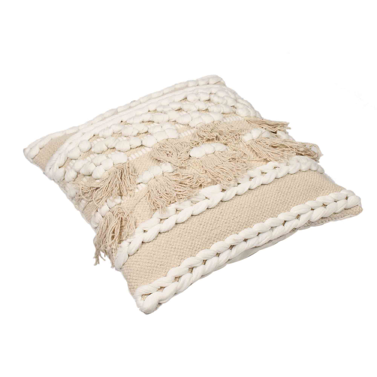 Hand-Made 100 % Cotton Woven Cushion Covers