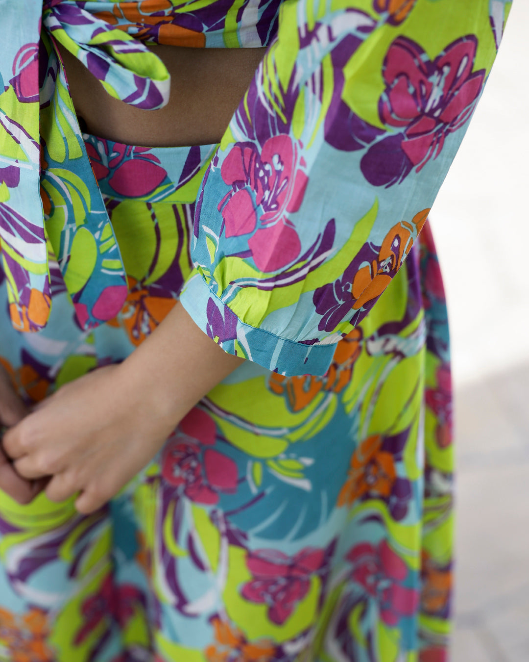 Green Skirt Co-Ord Set