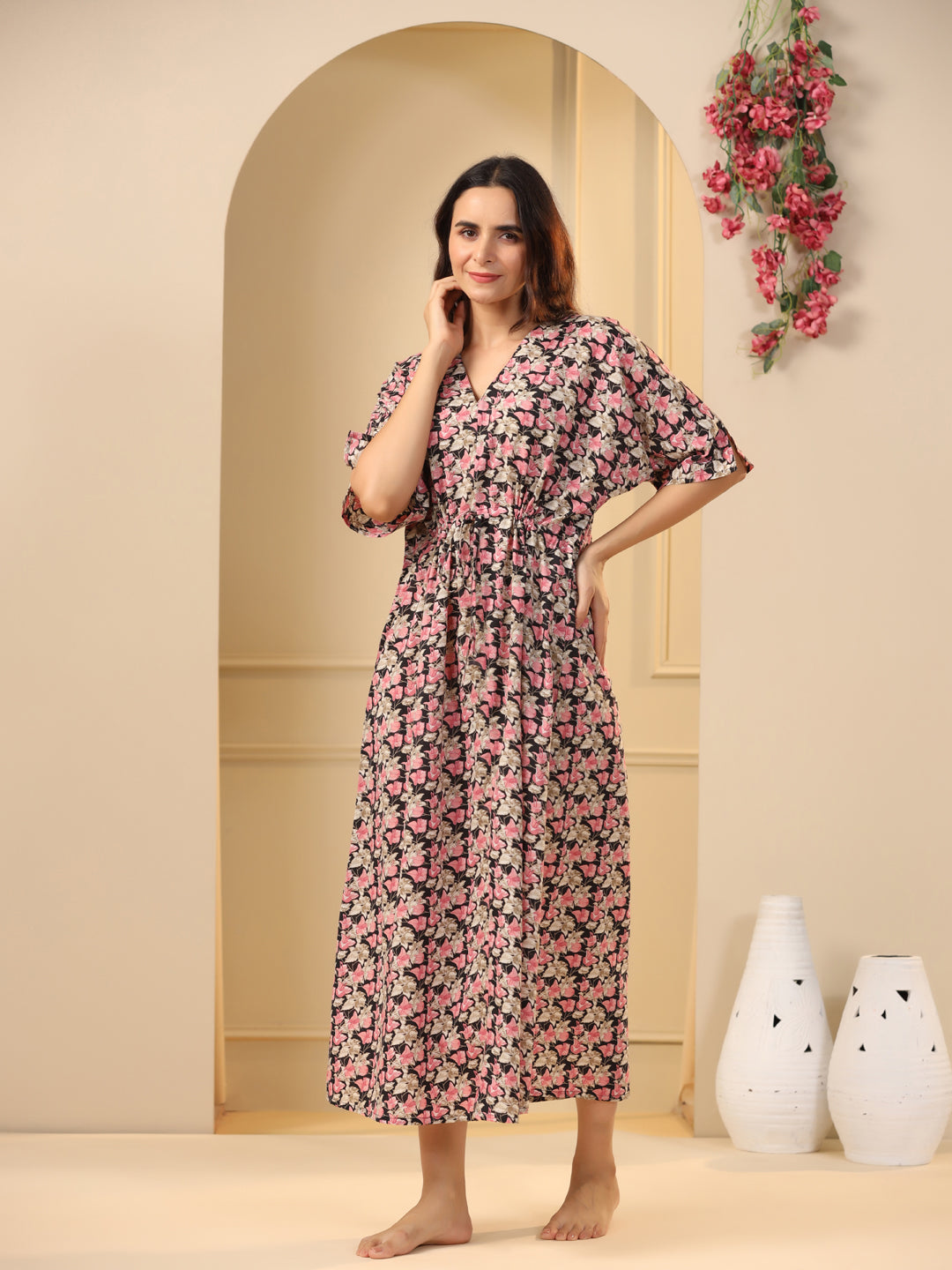 Women Pure Cotton Night Dress