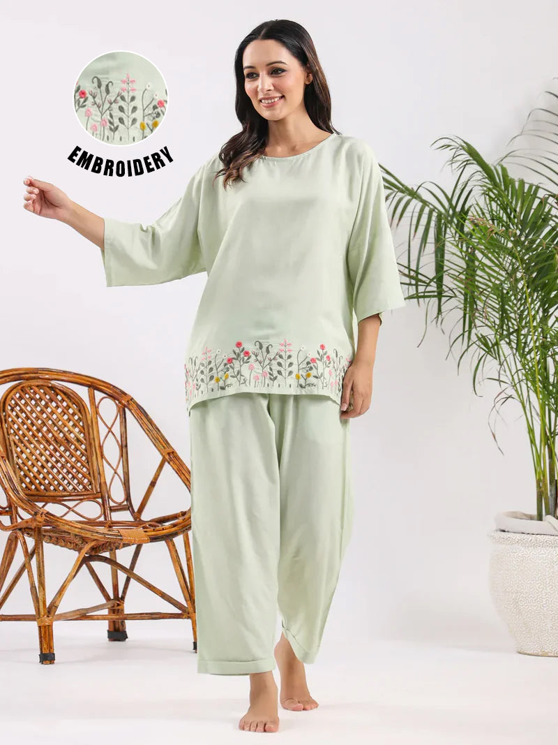 Women Modal Night Suit