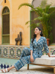 Riviera Printed cotton Coord  Set