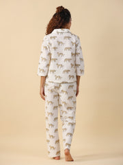 Leopard cotton  Sleep set