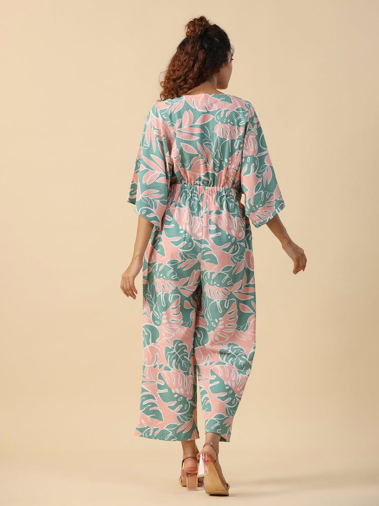 Printed  jumpsuit loungewear