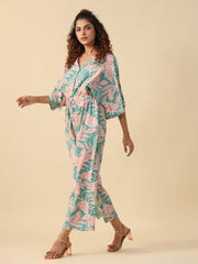 Printed  jumpsuit loungewear