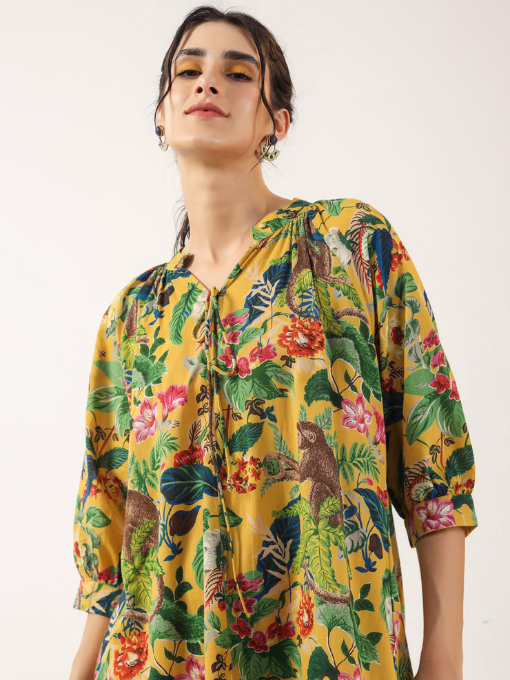 Women Pure Cotton Lounge Dress