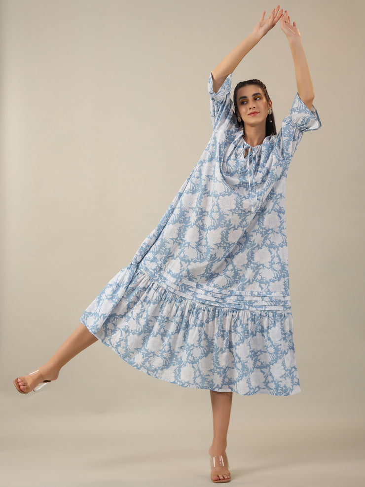 Women Pure Cotton Lounge Dress – Sanskruti Homes
