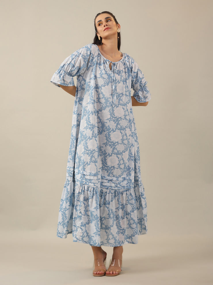 Women Pure Cotton Lounge Dress – Sanskruti Homes