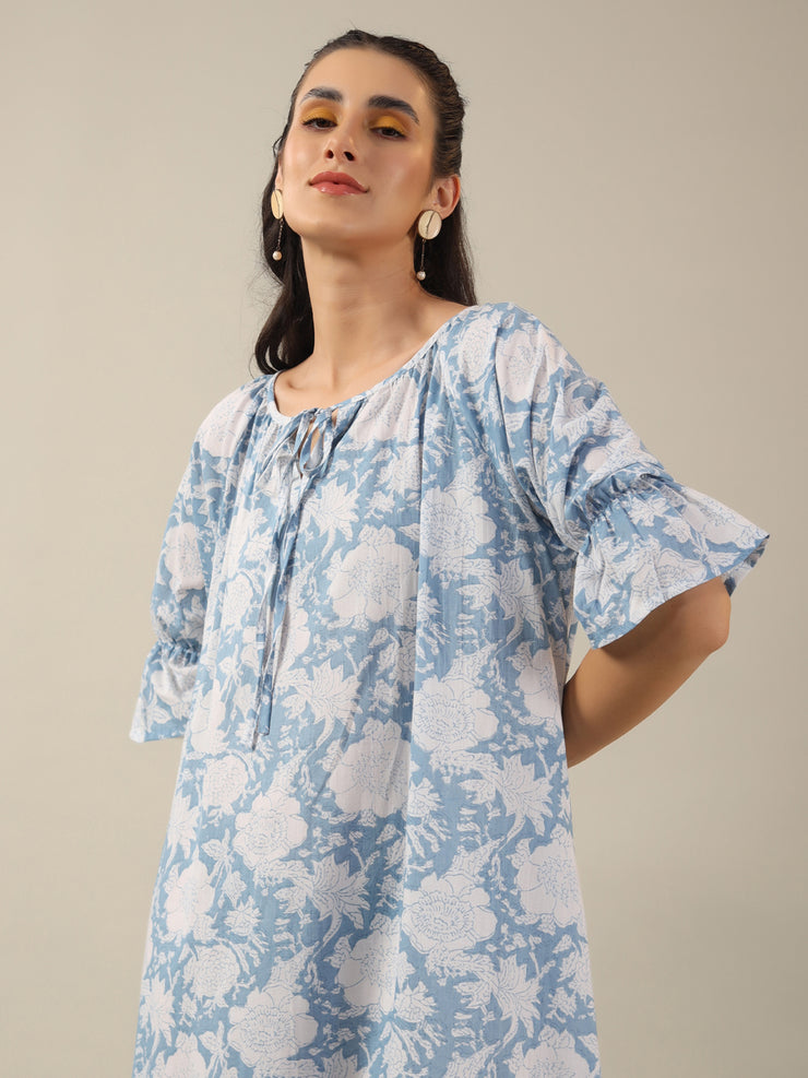 Women Pure Cotton Lounge Dress – Sanskruti Homes