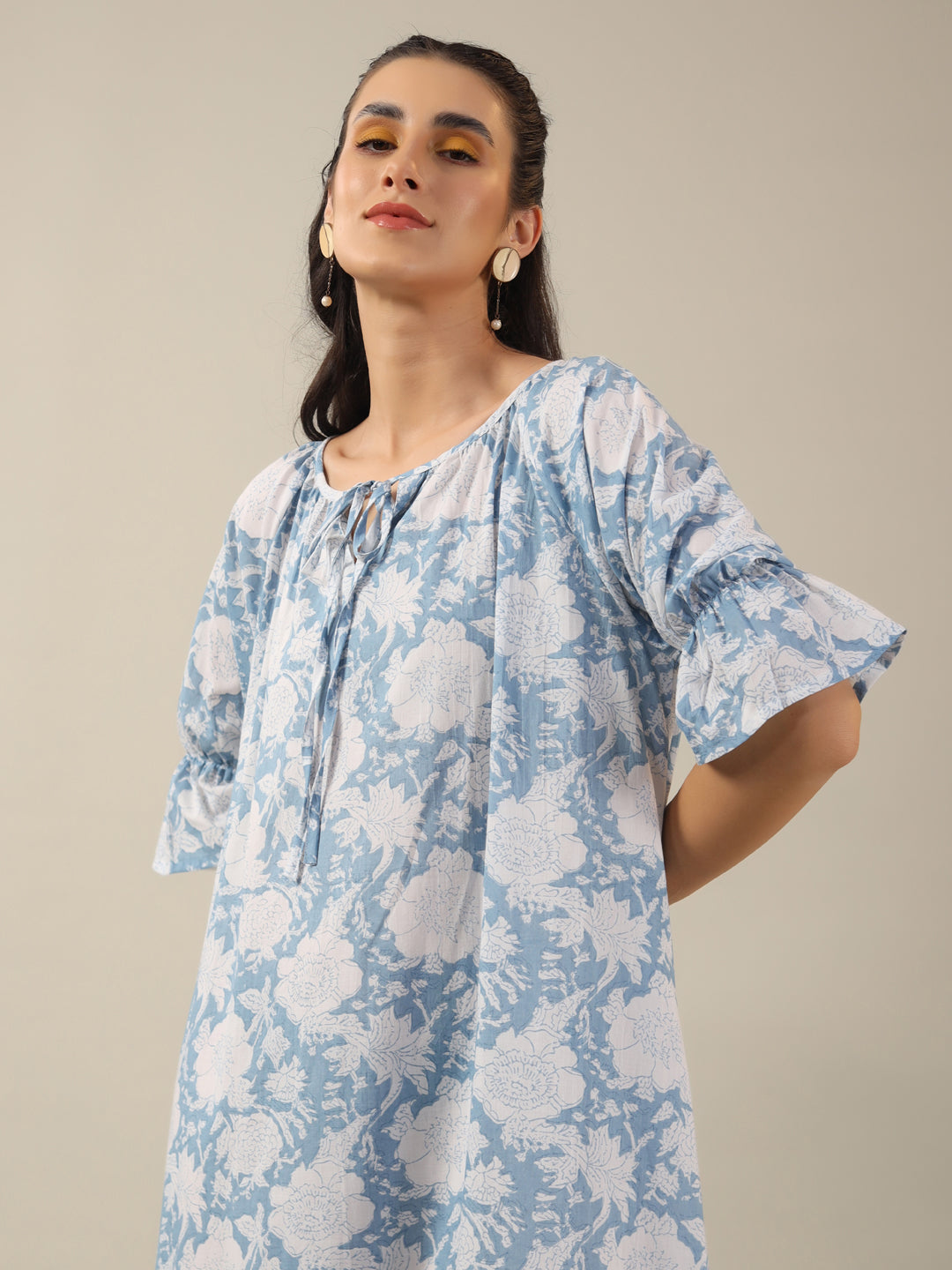 Buy Women Pure Cotton Night Dress Online @ Best Price