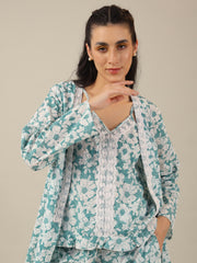 Lacy 3 peice Cotton Co-ord set