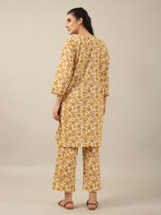 DAHLIA PRINTED Cotton Night SUIT