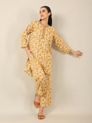 DAHLIA PRINTED Cotton Night SUIT