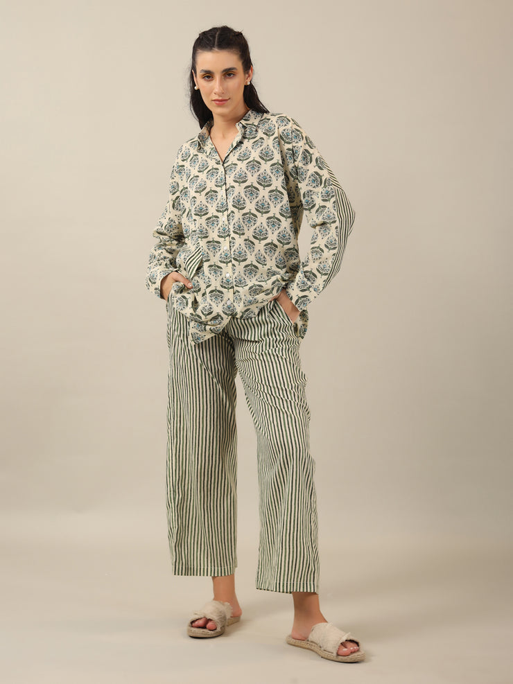 Duo Print loose fit  Loungewear Set