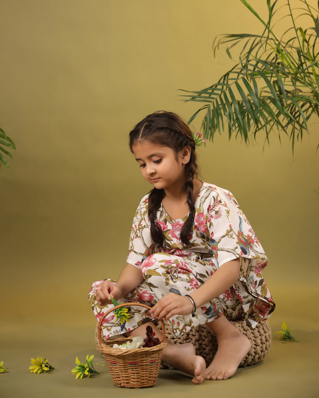 Kids Pure Cotton Multi Colour Printed Night suits